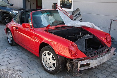 red car repair