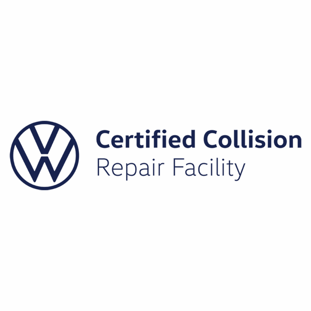 vw certified collision repair logo 2