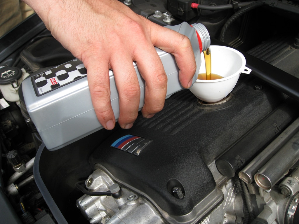 changing your oil
