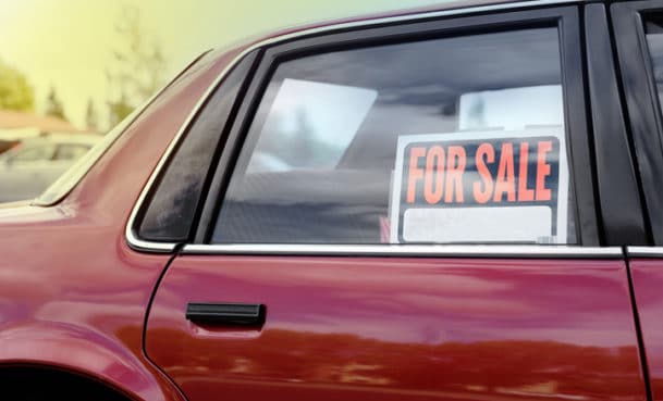 a red used car for sale
